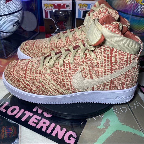 🆕 Nike Air Force 1 UltraForce Hi 'Team Gold' - Picture 3 of 9